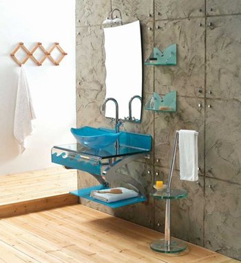 Glass Vanity